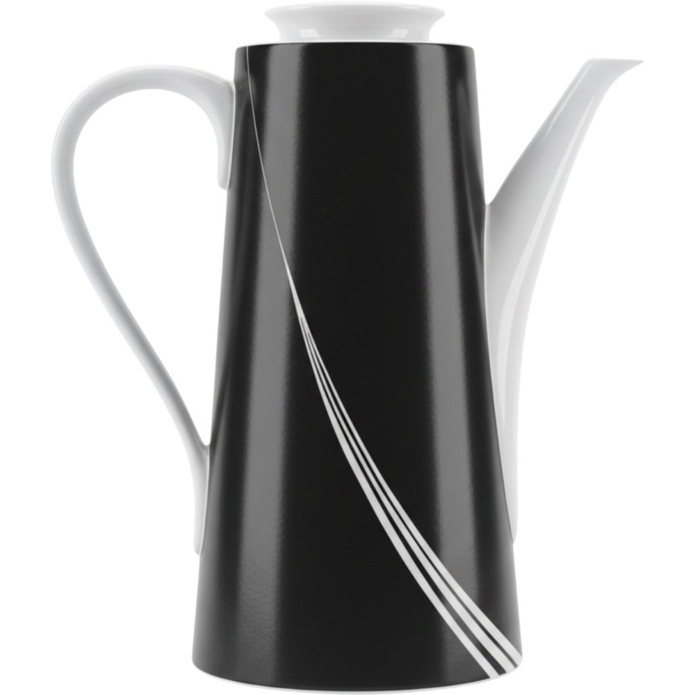 Block Spal Portugal Black Pearl Coffee Pot Jack Prince Jewels Mid Century Modern